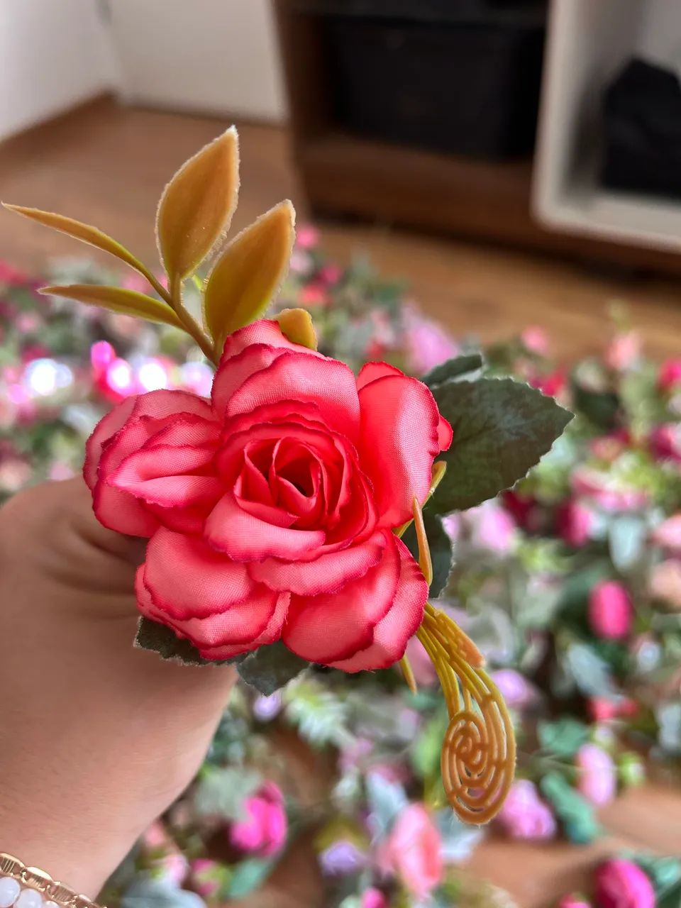 Rosas artificiais  - Foto 5