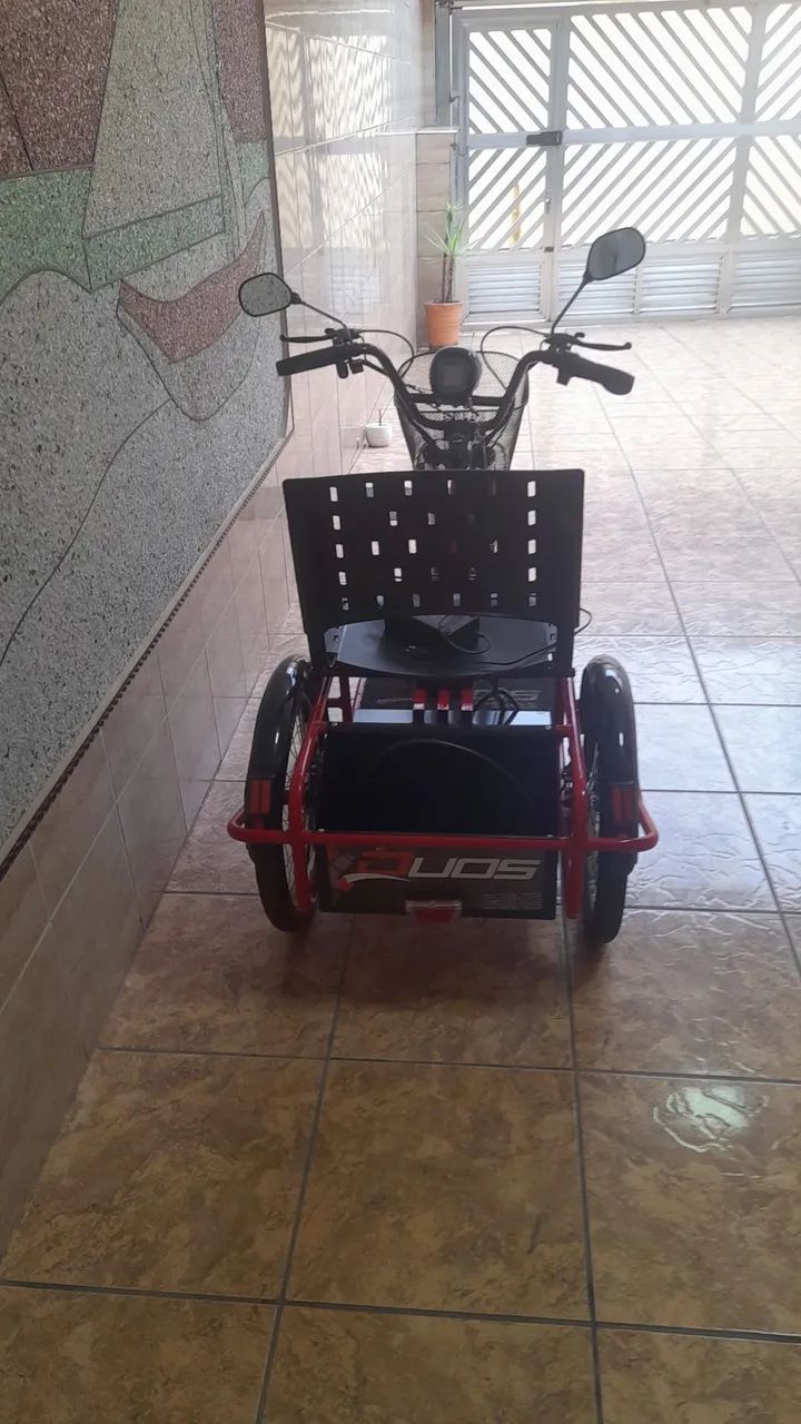 TRICICULO ELETRICO DUOS ECOBIKE - Foto 3