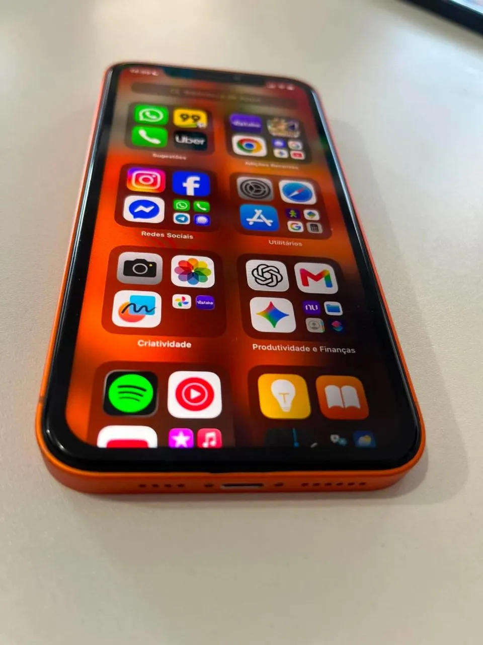 Iphone 12 Pro 128gb 100% de saúde da bateria - Celulares e