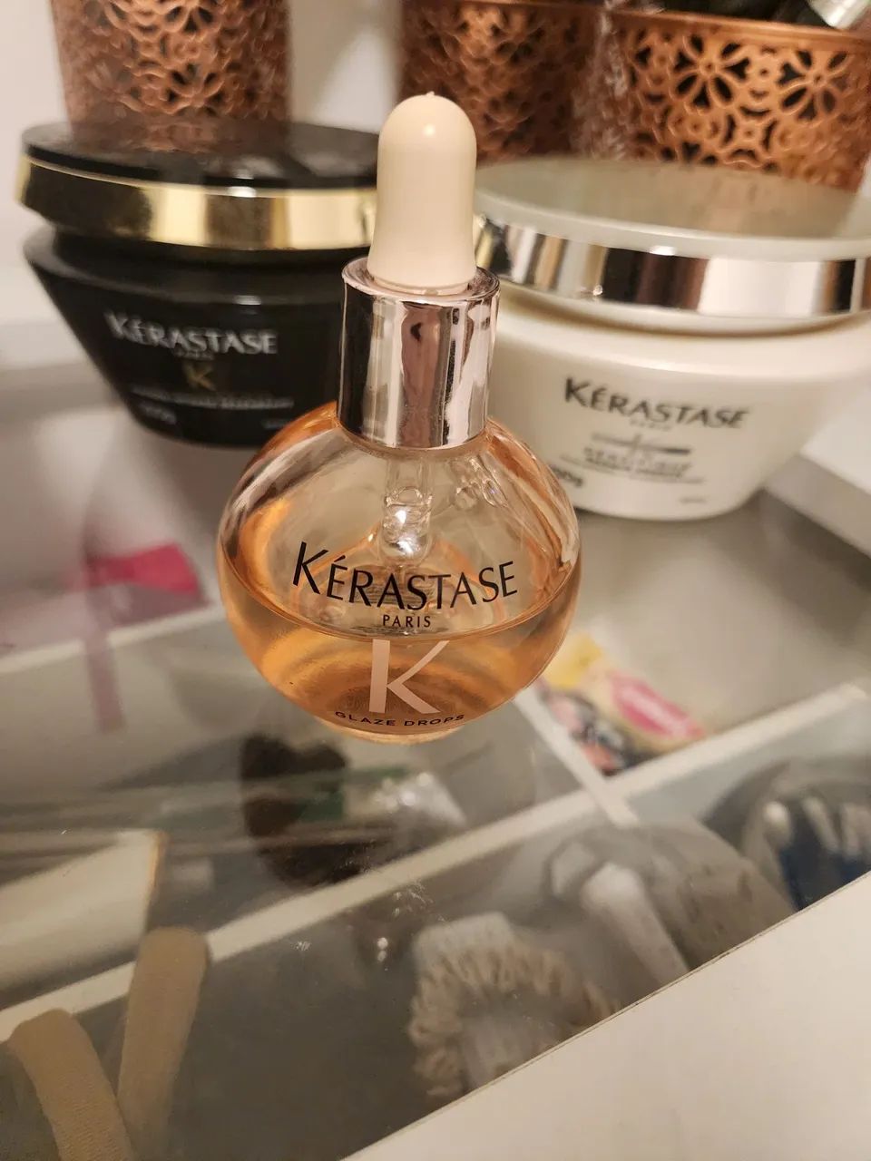 Óleo Gloss Absolu Glaze Drops Kérastase  - Foto 3