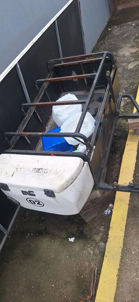 Triciclo  gangaia  de gas e água  - Foto 3