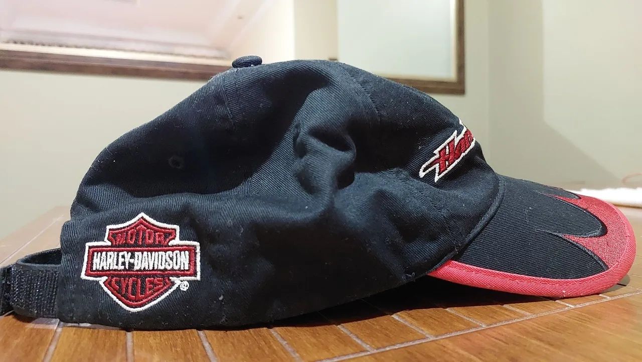 BONÉ HARLEY DAVIDSON ORIGINAL BORDADO EXCLUSIVO - Foto 5