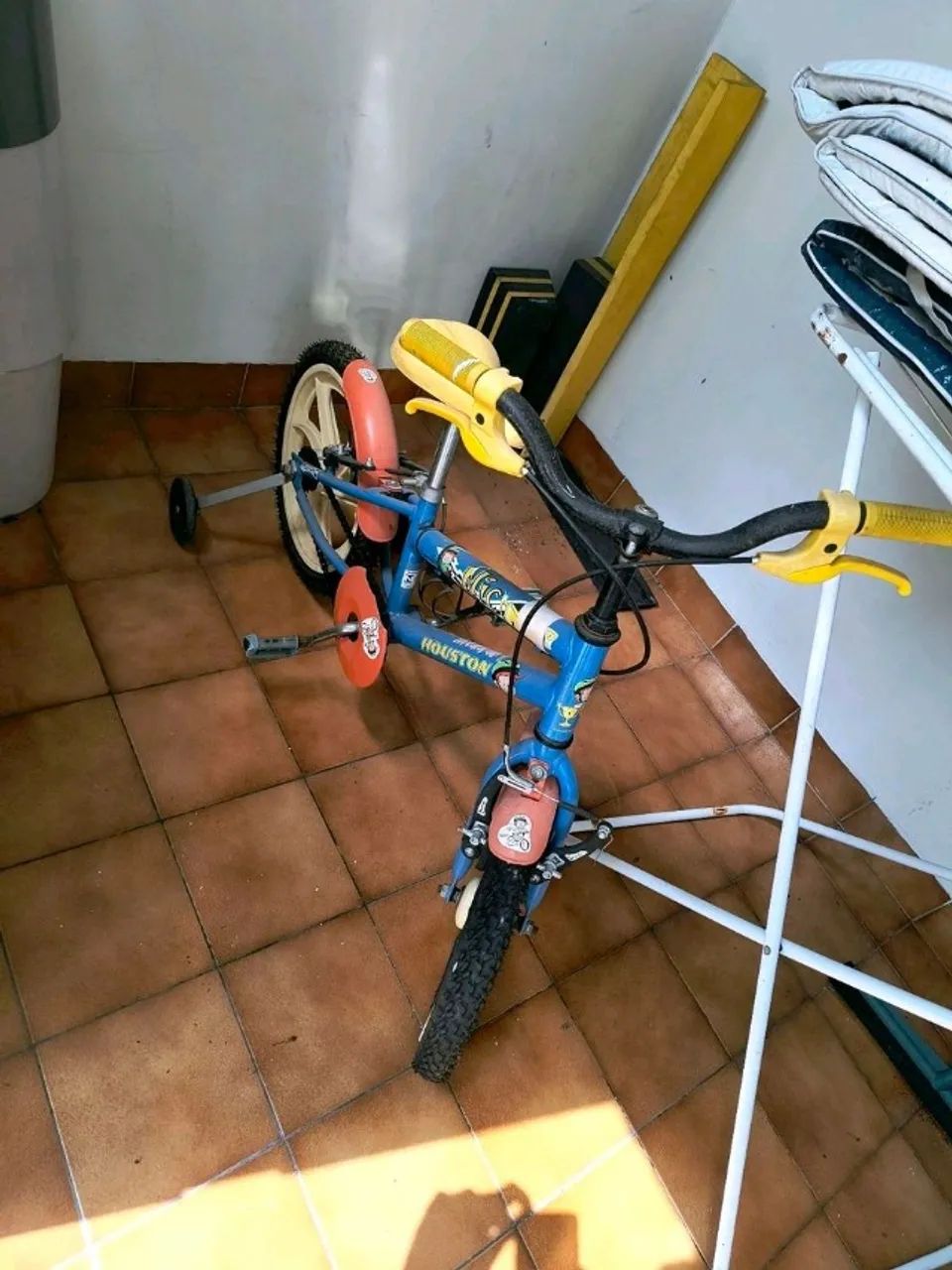 bicicleta infantil houston magic azul