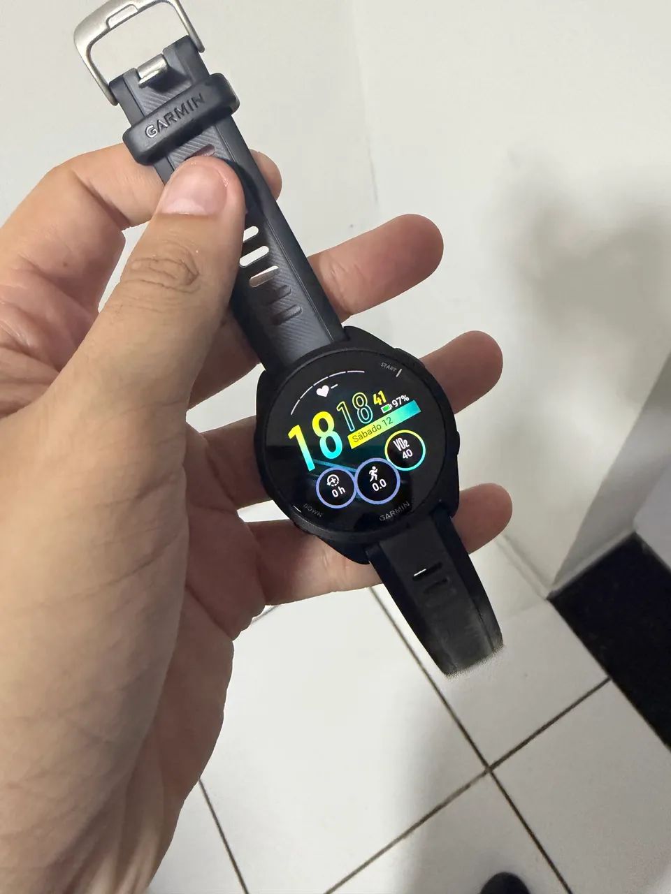 Relógio - Garmin 165 - Foto 3