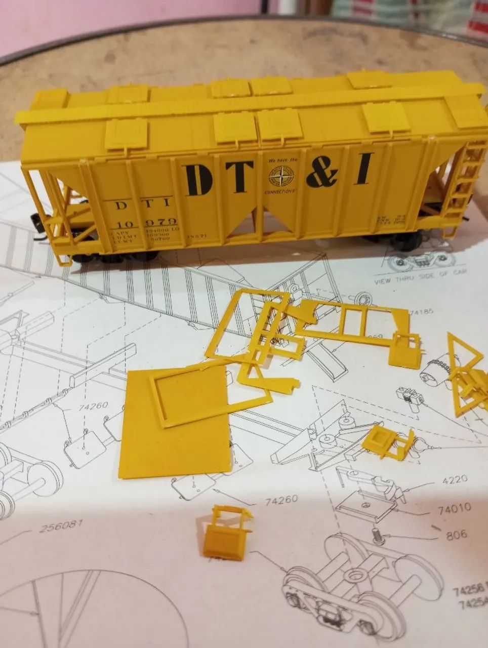 Vagão HO importado  - Foto 3