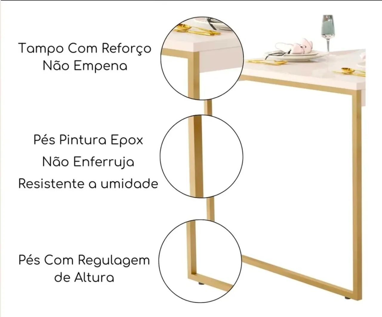 Mesa de escritório  - Foto 4
