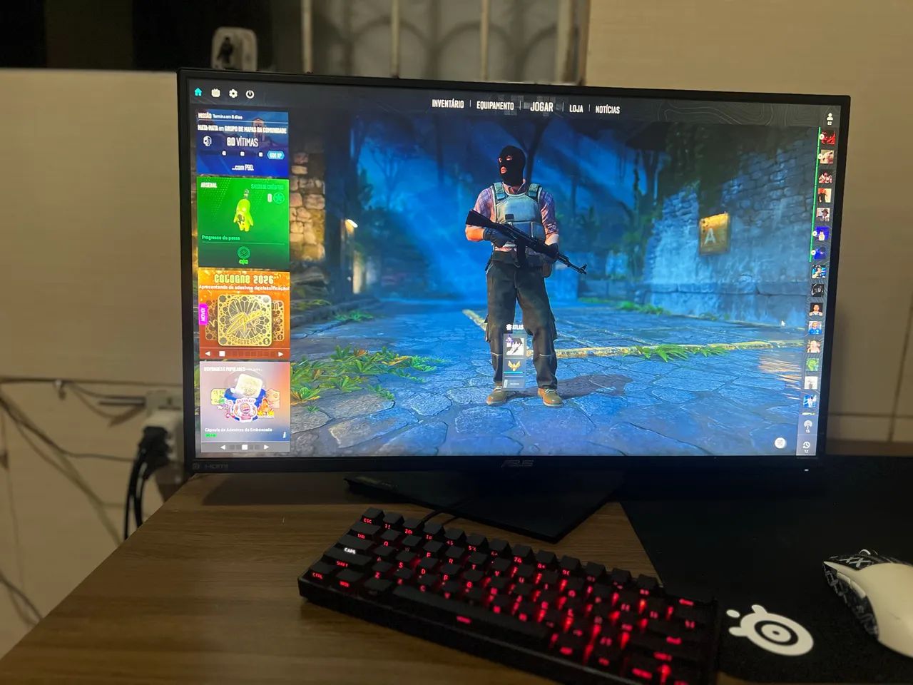 Monitor Gaming ASUS VG278QR - 27 polegadas, Full HD, 0,5 ms*, 165Hz - Foto 2