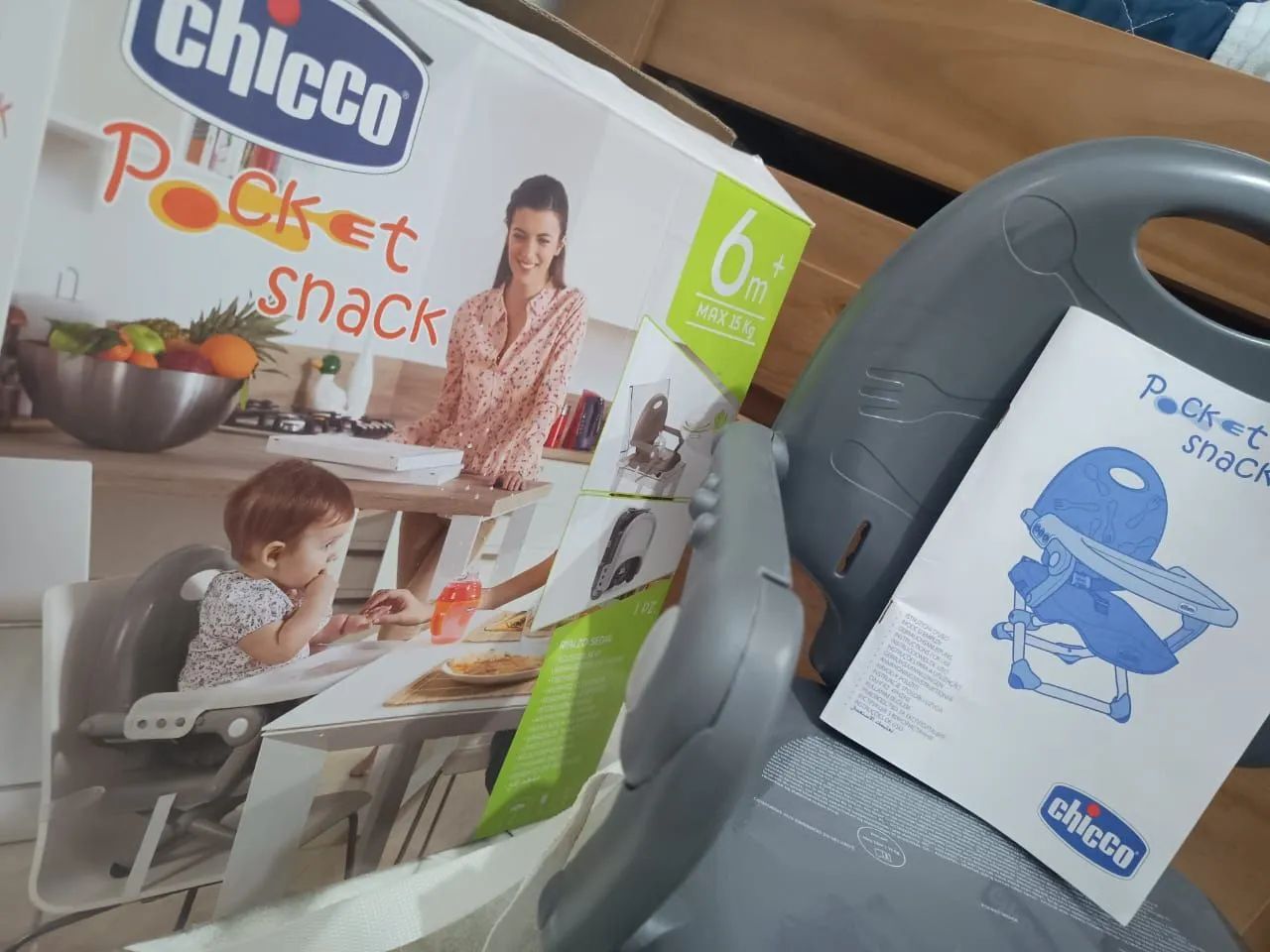 Cadeirinha de alimentação Portátil Chicco  - Foto 3