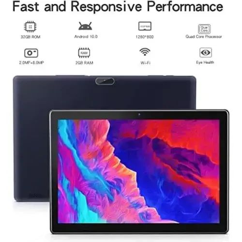 Tablet Pritom M10 10 Polegadas 32GB - Tela Grande - Ideal para Estudos e Vídeos - Foto 2