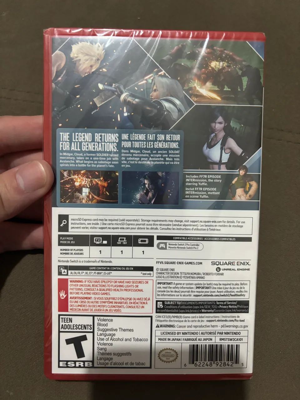 Final Fantasy VII Remake Intergrade com Booster Magic Switch 2 - Foto 2