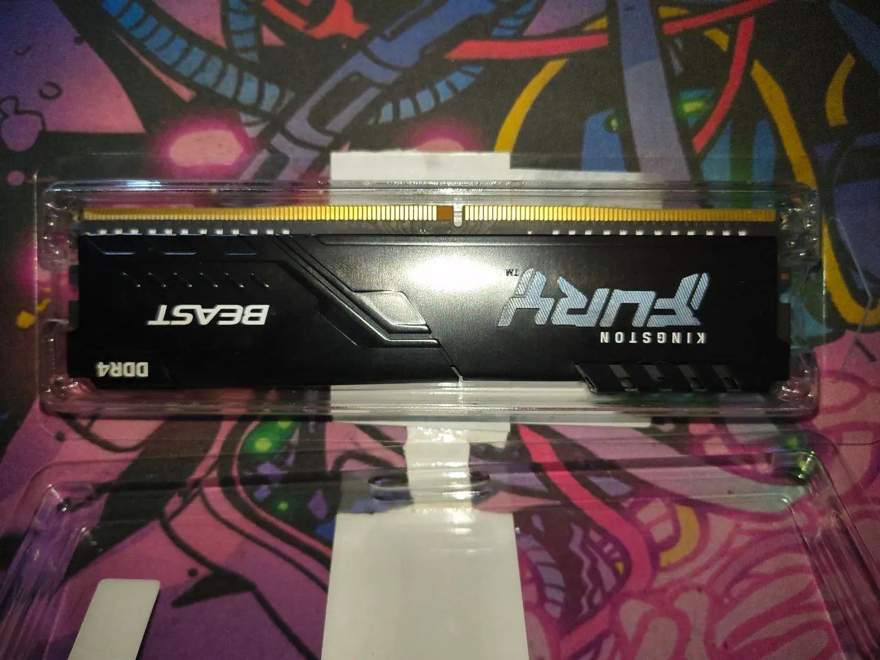 Memória ram 8gb Kingston Fury beast - Foto 2