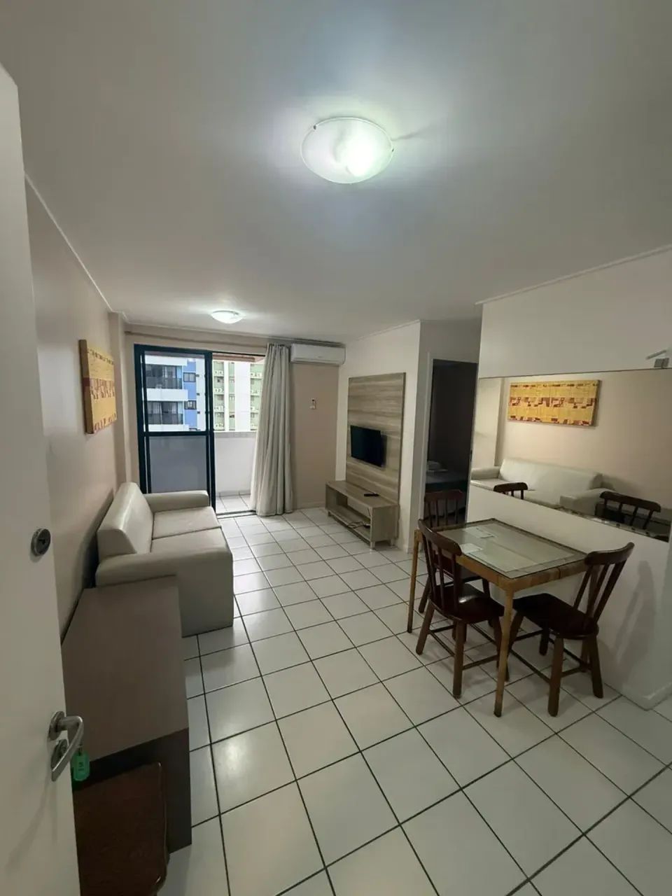 Quarto e Sala Beira-mar com Varanda Mobiliado no Edifício Neo 1.0 - Foto 3