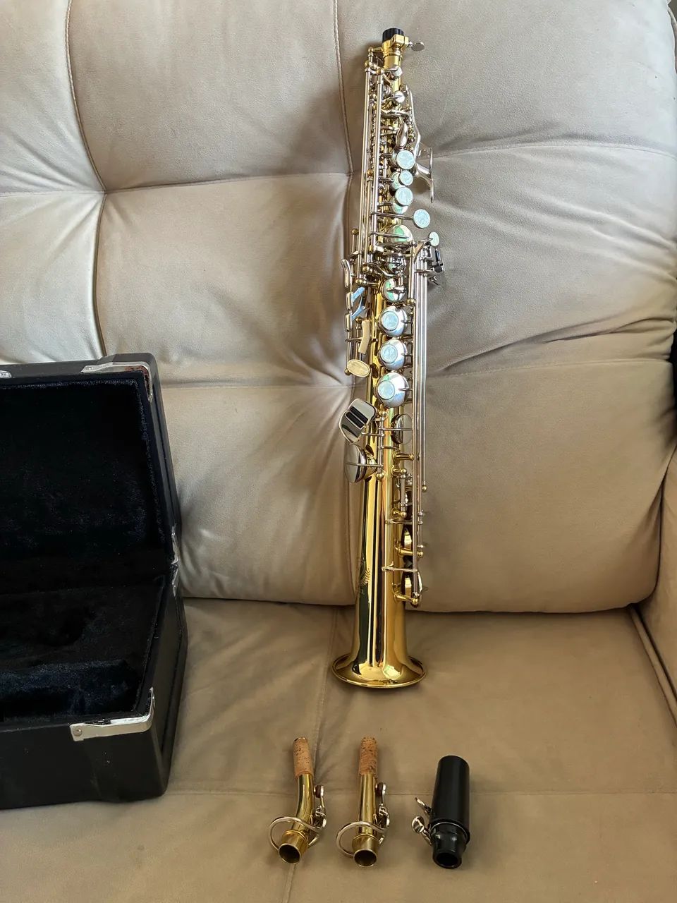 Sax Soprano Sib Eagle SP 502 LN