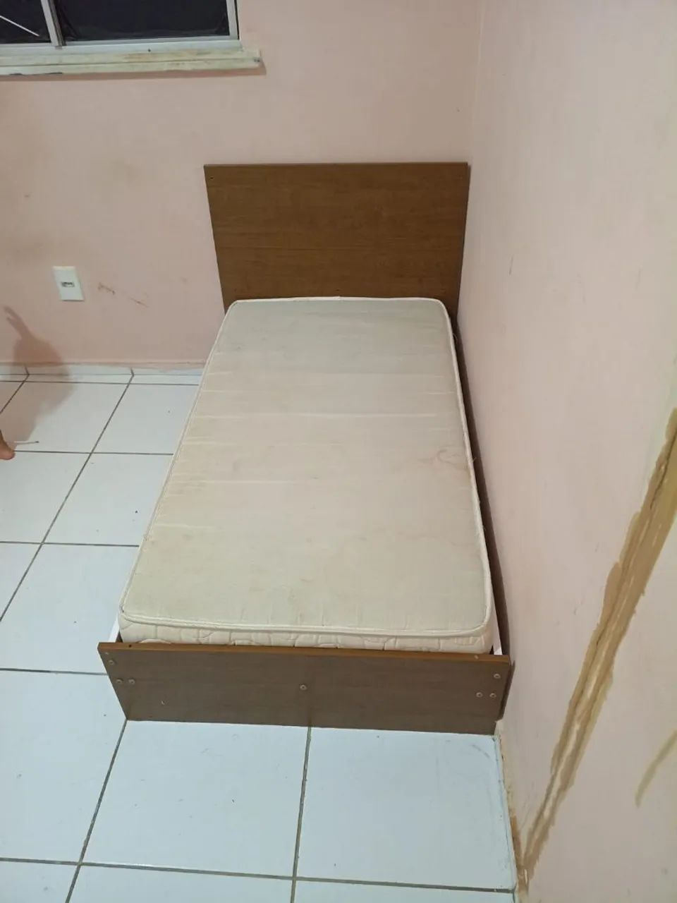 Cama/berço infantil com colchão ortobom incluso 