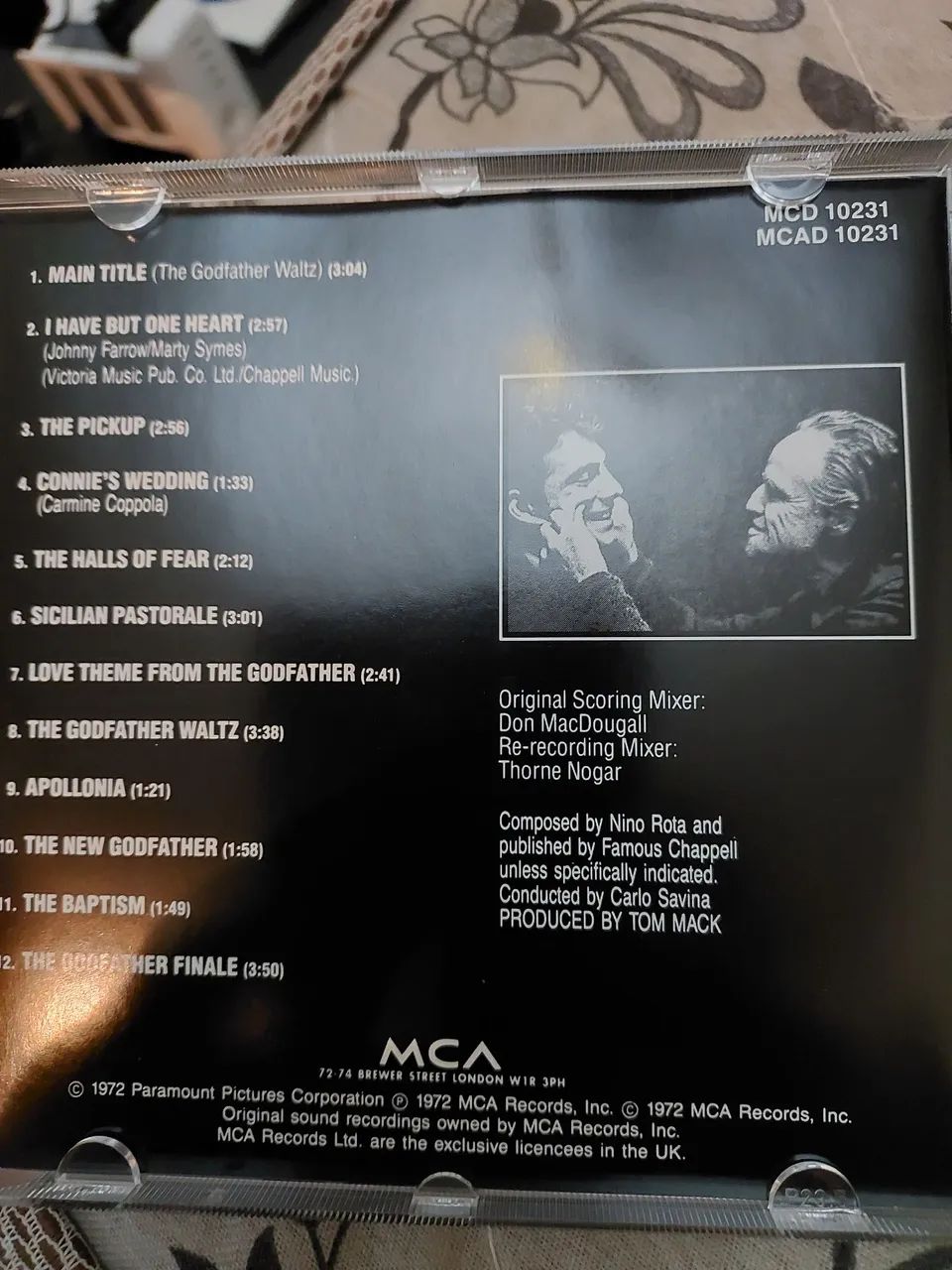 CD THE GODFATHER - TRILHA SONORA DO FILME.  - Foto 4