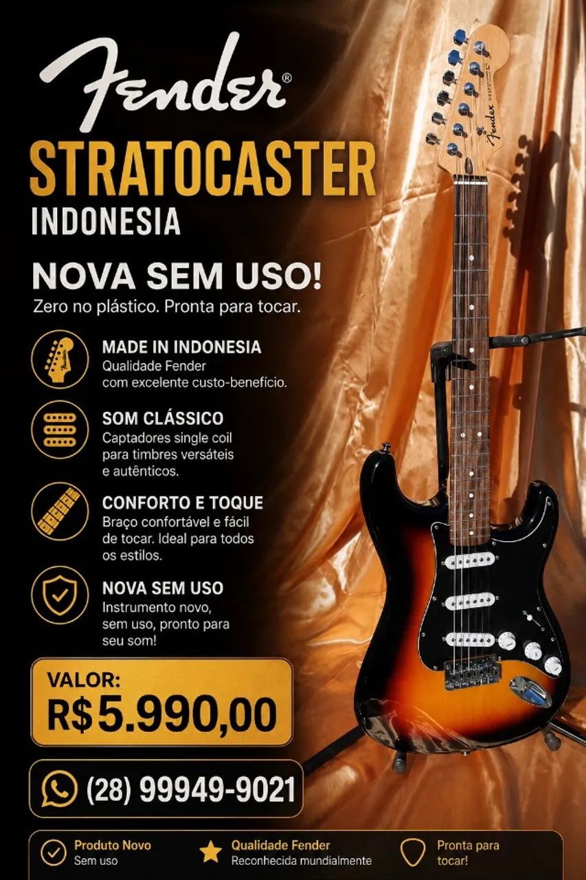 Guitarra  Fender