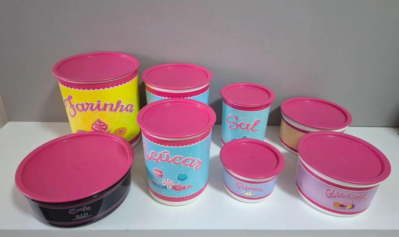 Jogo de mantimentos Tupperware  - Foto 3