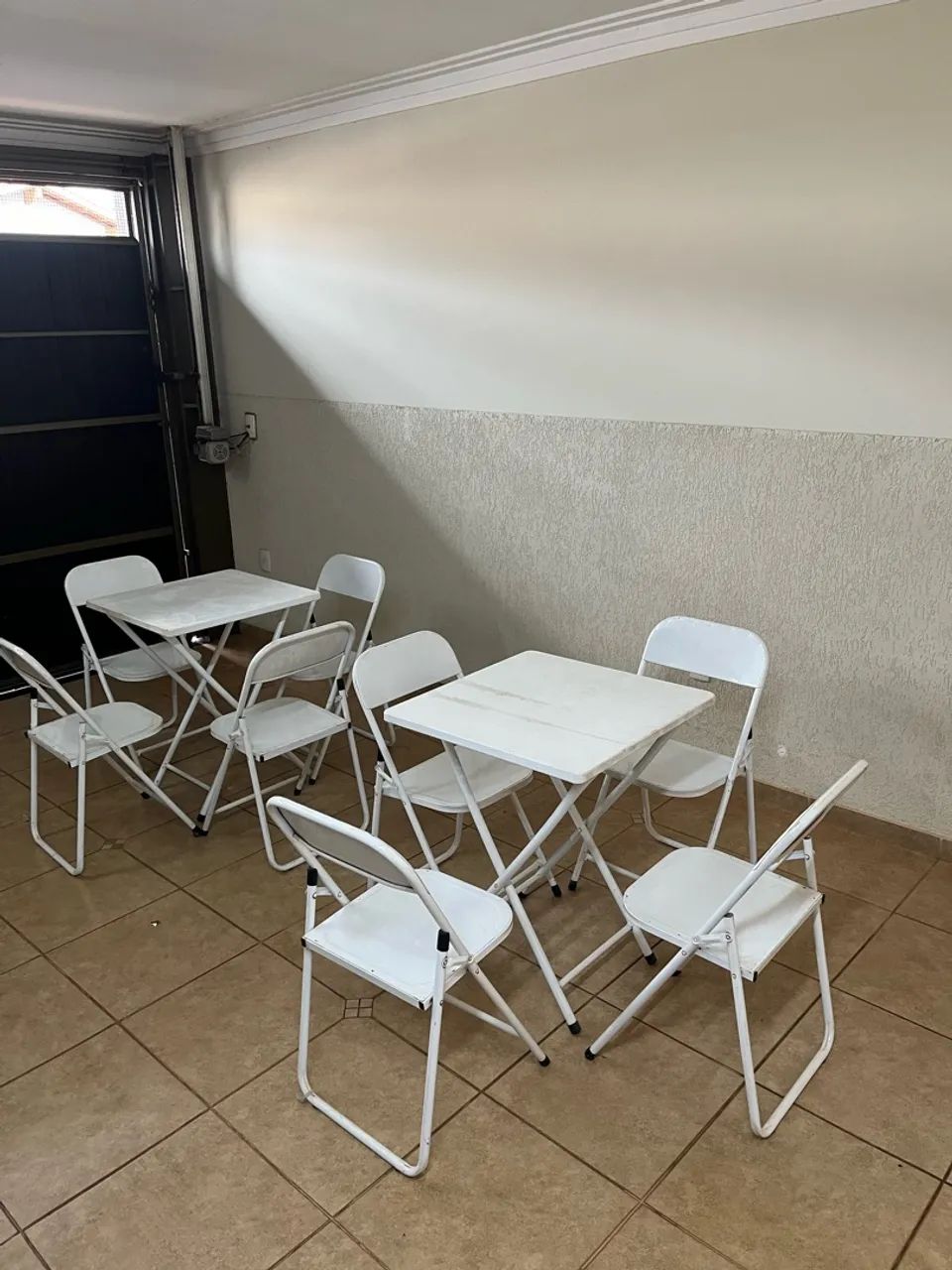 2 jogo de mesa com 8 cadeiras  - Foto 2