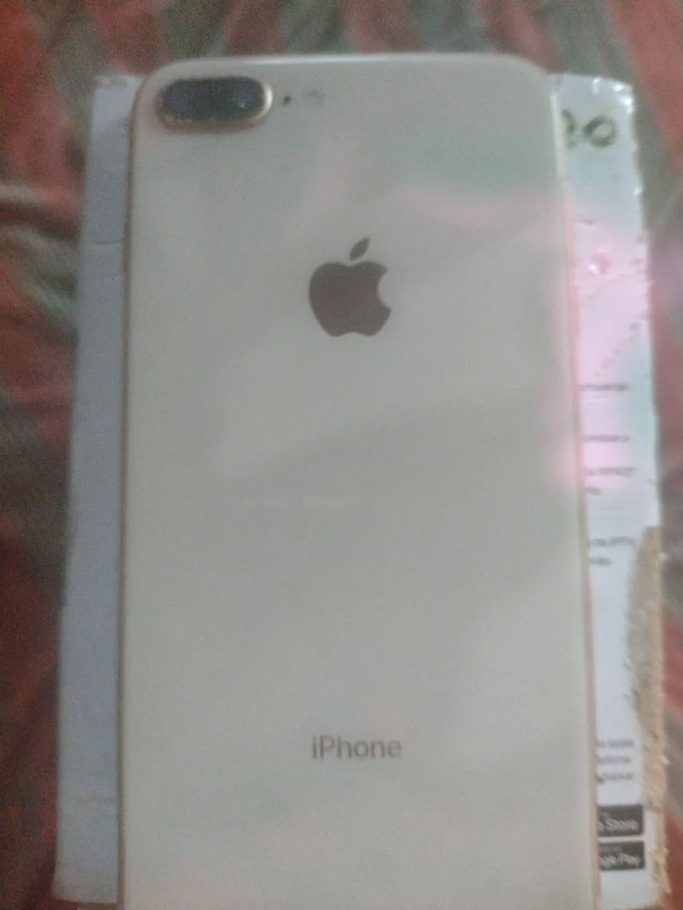 Vendo iPhone 8 plus por 600 reais  - Foto 2