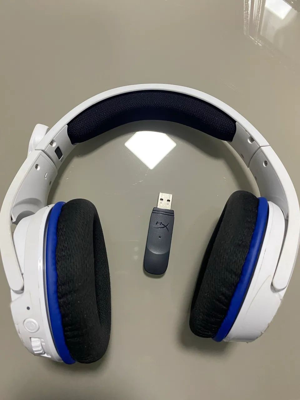 Headset Gamer HyperX Cloud Stinger Core Wireless (Branco) - ESTADO DE NOVO - Foto 5
