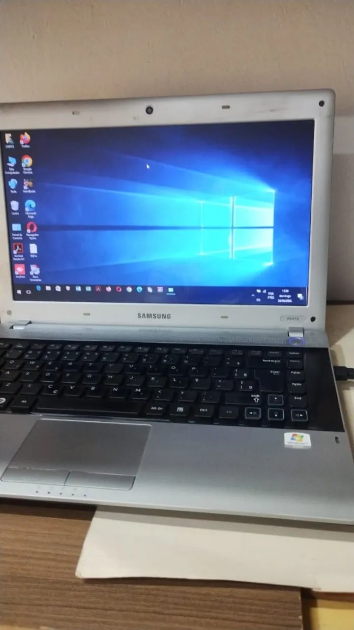 NOTEBOOK SAMSUNG E3001.30GHZ AMD _ Bateria boa & WEBCAm ok  - Foto 2