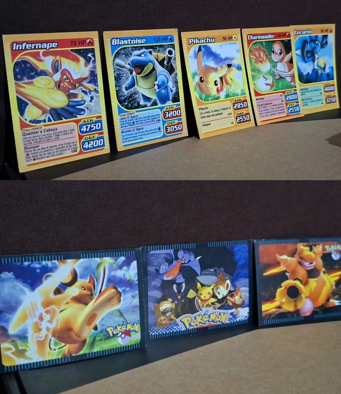 Lote cartas Pokemon 