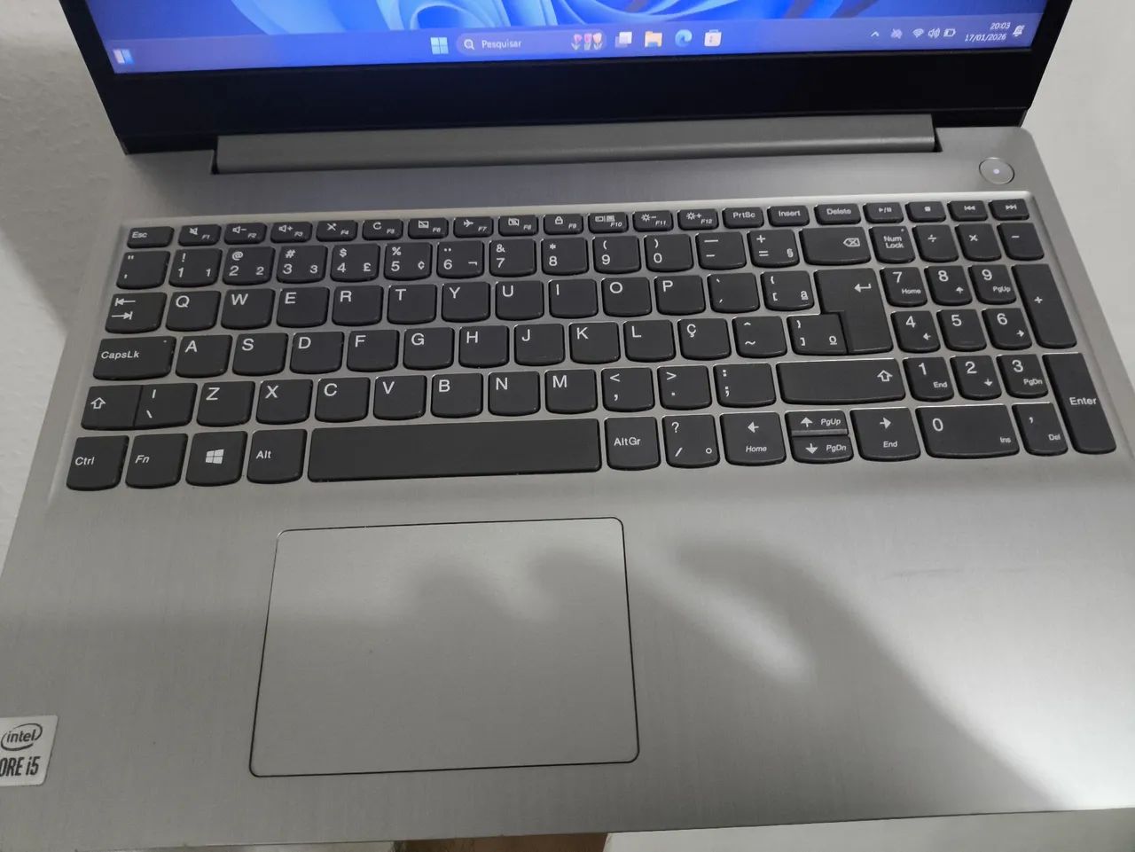 Notebook lenovo 3i core i5 de 10* geração + 8 GB + 256gb SSD M2 super novo ! - Foto 3