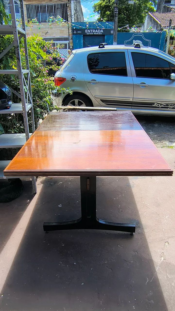 Mesa e cadeiras retrô. Lojão das Mercedes. - Foto 4