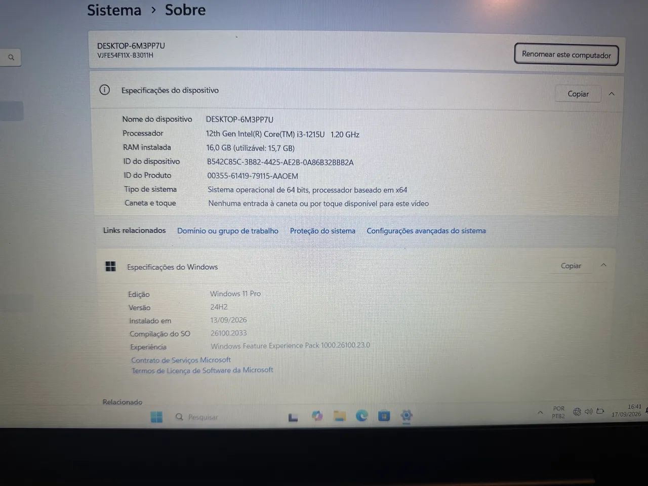 Notebook VAIO i3 12 geração  - Foto 5