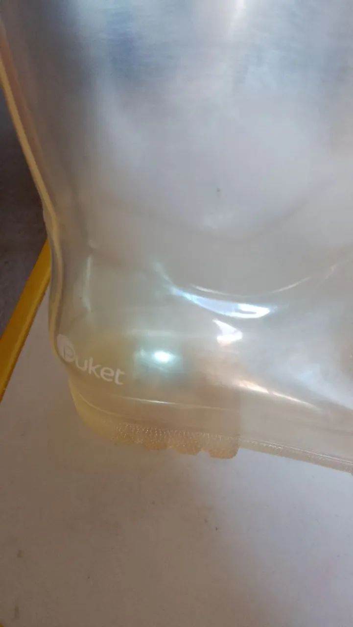 Bota galocha puket 30/31 com led  - Foto 3