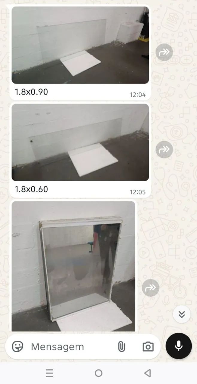 VENDO CONJUNTO COMPLETO DE VIDRO TEMPERADO