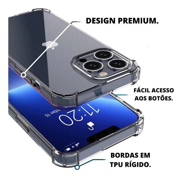 Capa protetora para iphone 13, 13 pro e 13 pro max  - Foto 3