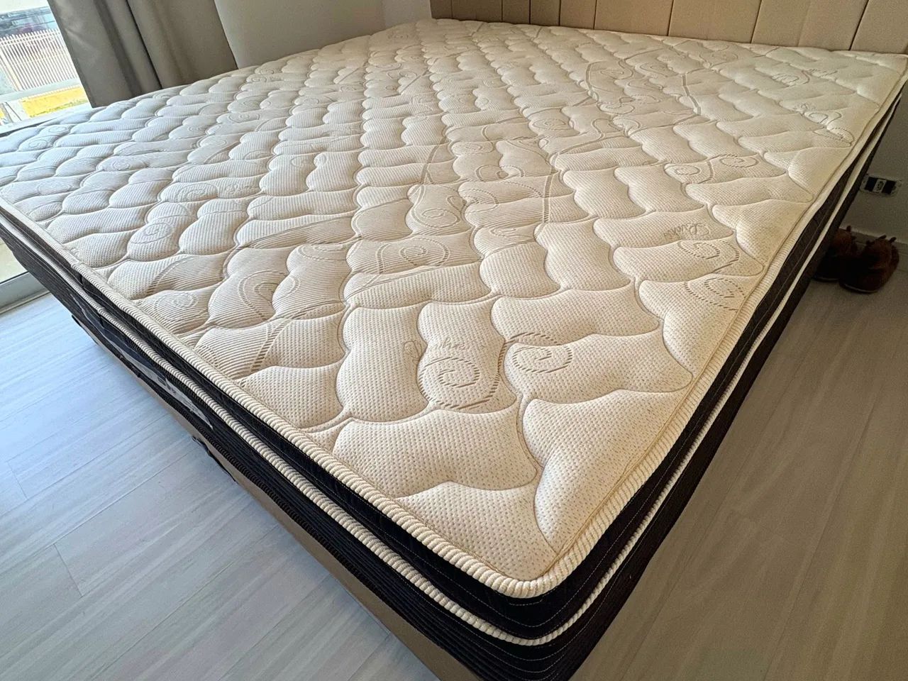 Cama King Ortobom Completa 