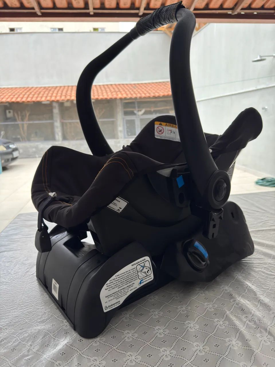 Bebê Conforto Galzerano + suporte veicular 