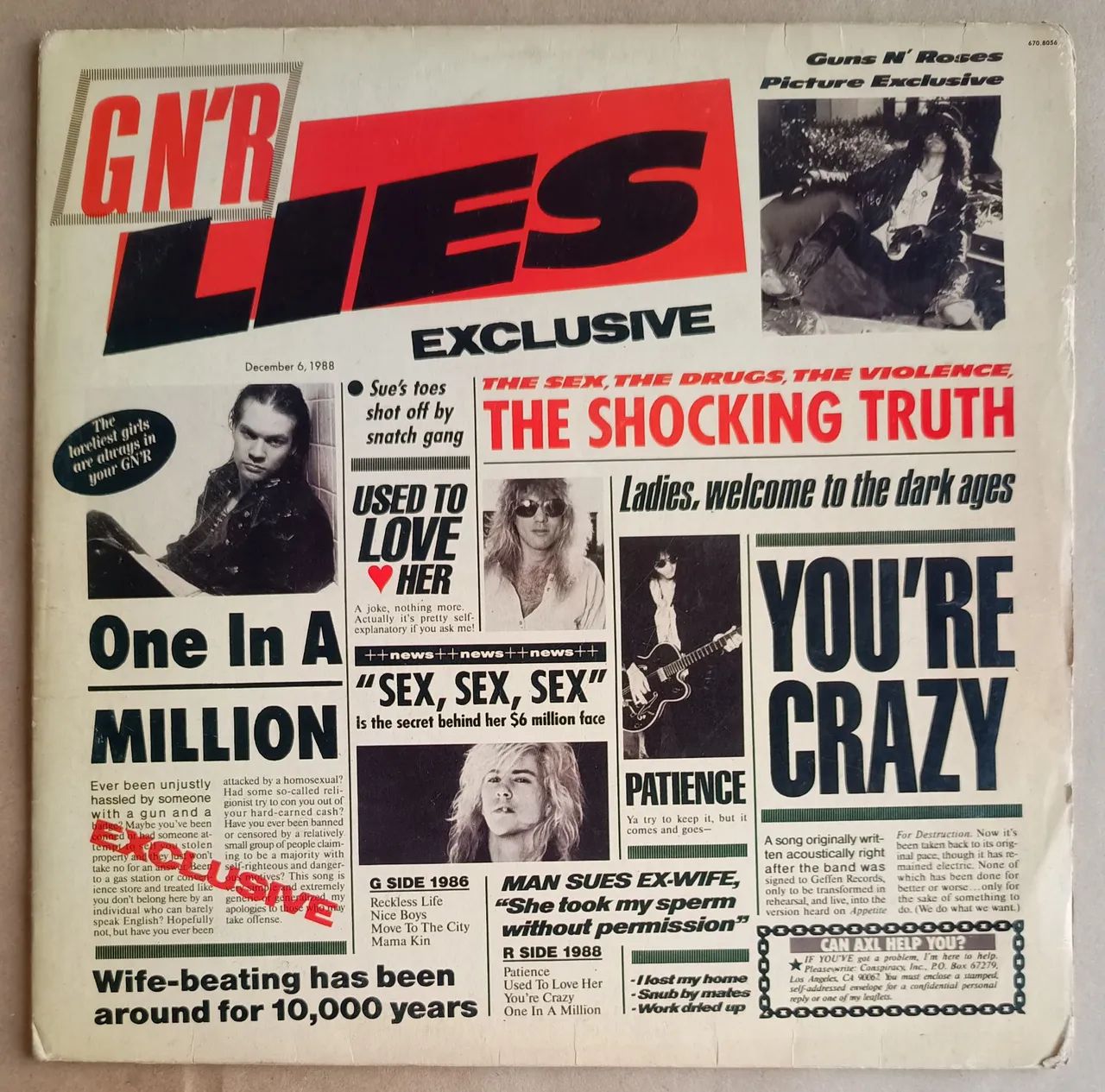 LP's Dead Or Alive, Black Box, Alcatraz e Guns n' Roses - Discos de Vinil  - Foto 4