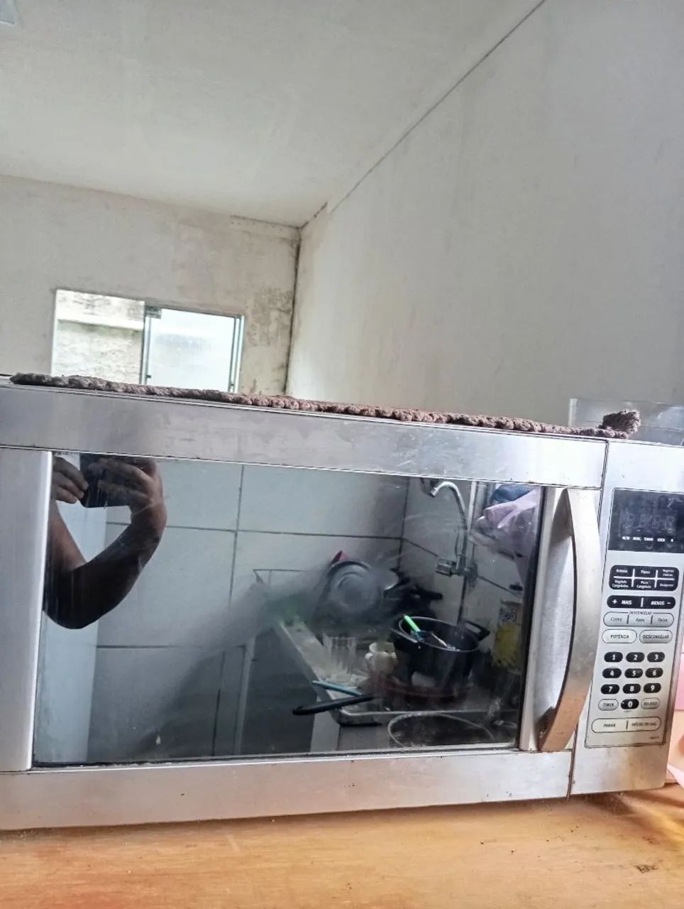 Vende-se microondas inox