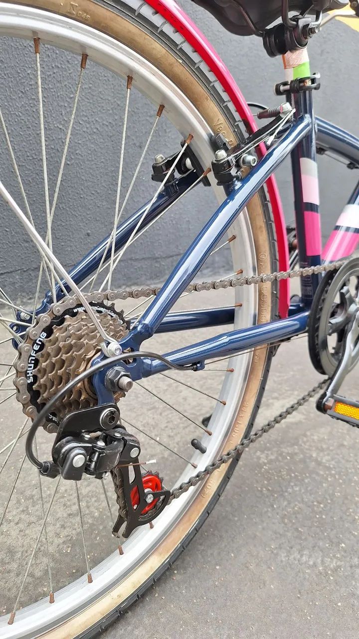 Bicicleta aro 24 Btwin 7 marchas.  - Foto 4