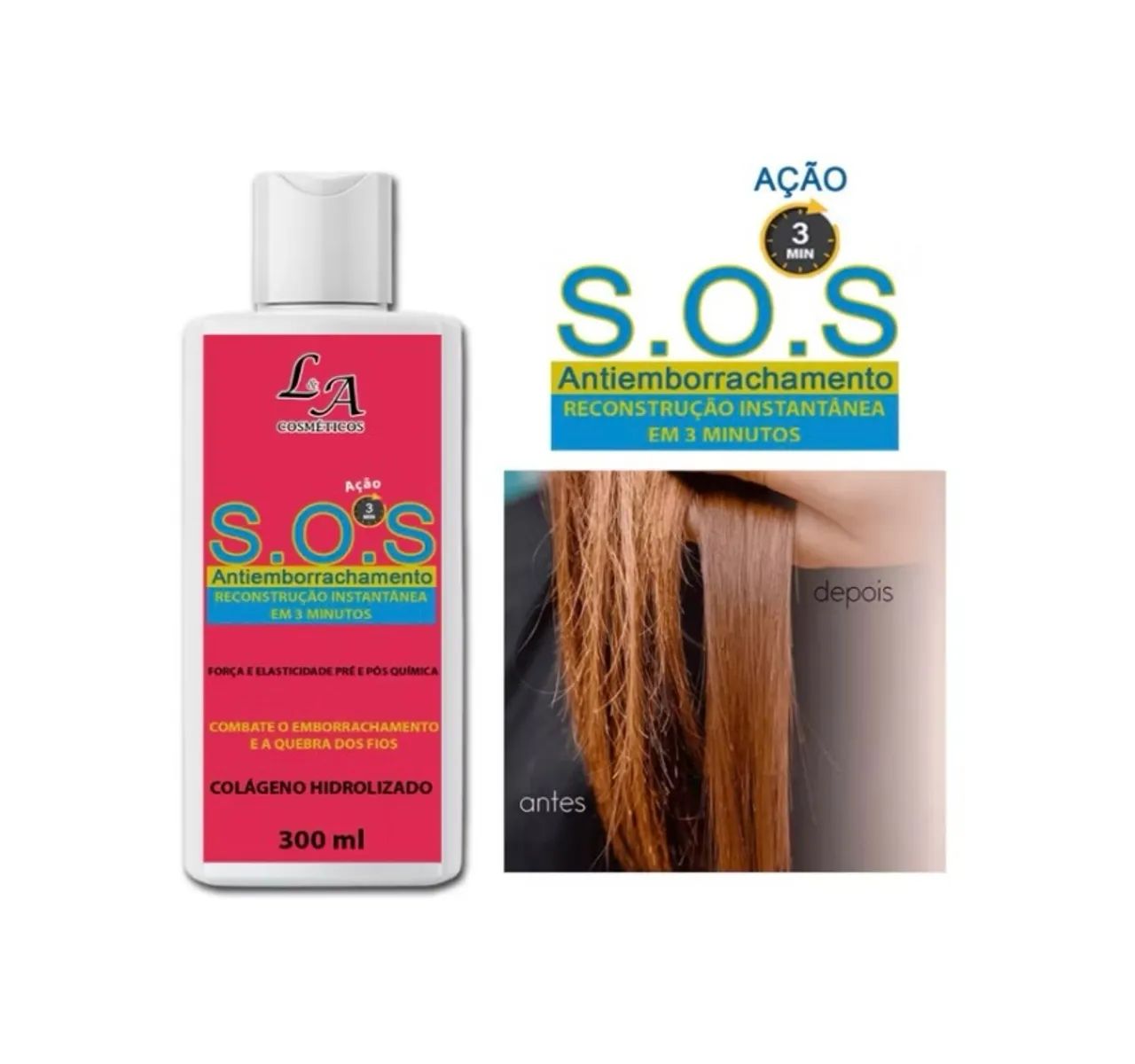 Anti emborachamento cabelo  - Foto 3