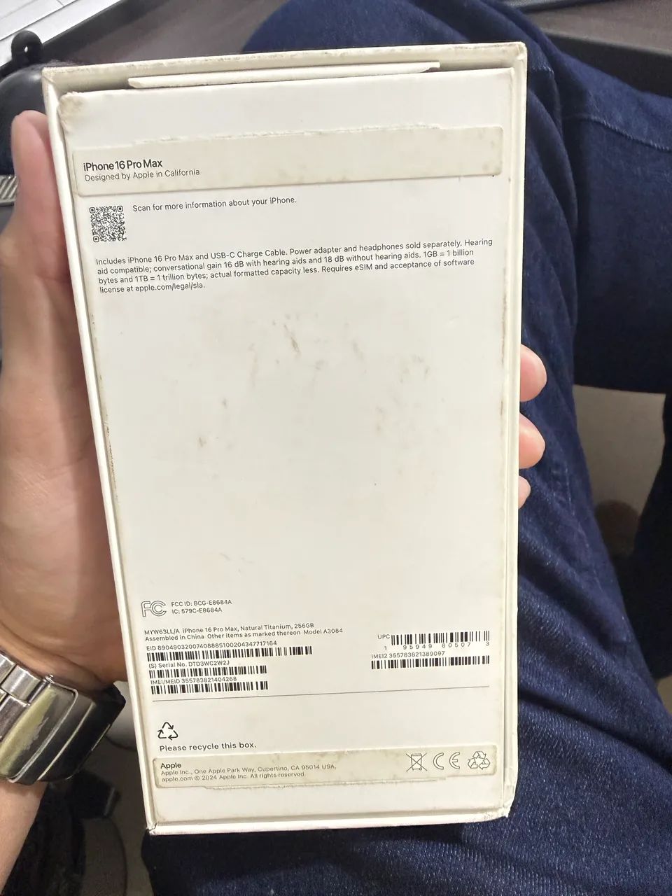 VENDO IPhone 16 pro Max - 256GB - Foto 3