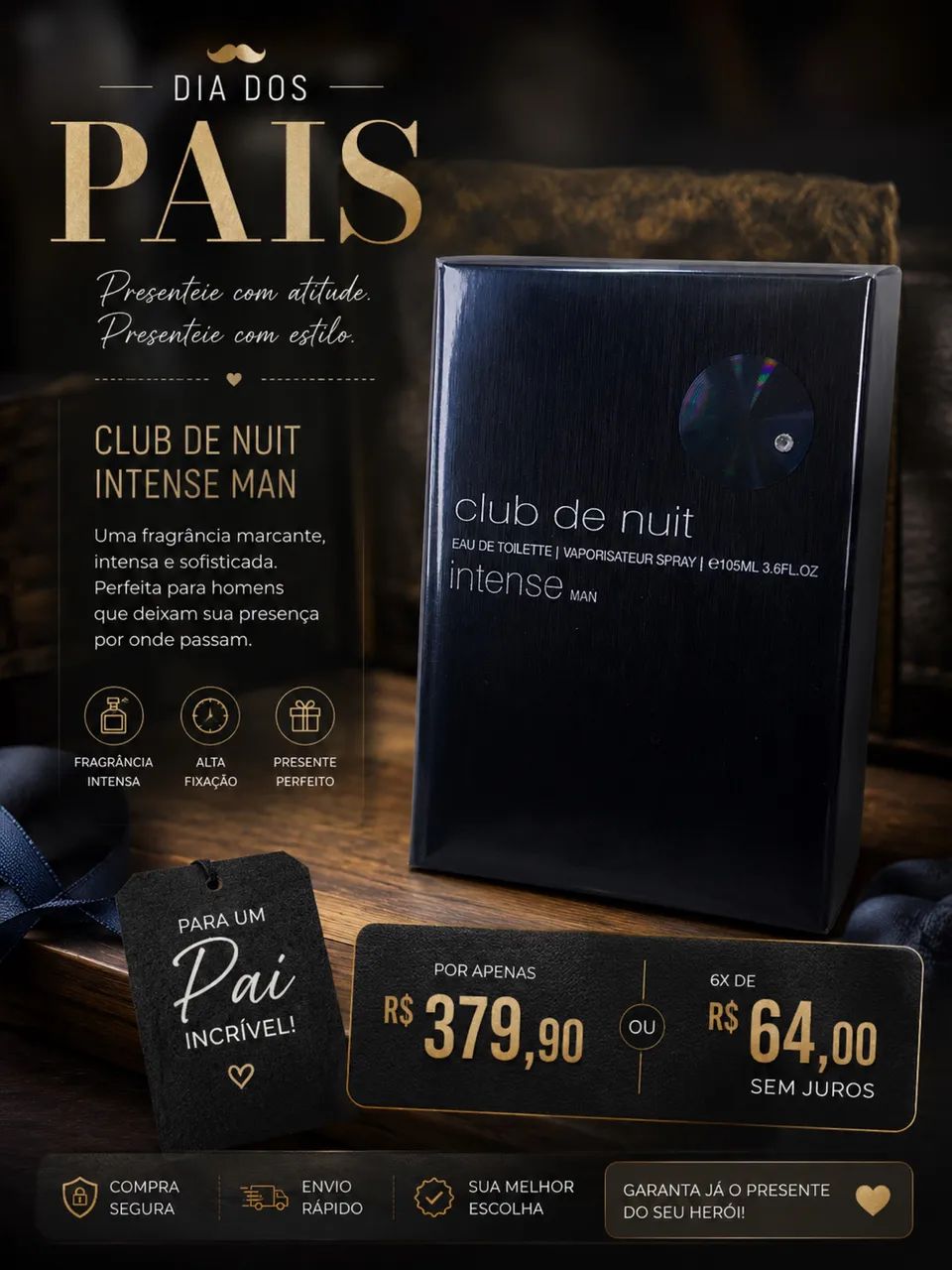 Dia dos Pais o melhor presente 