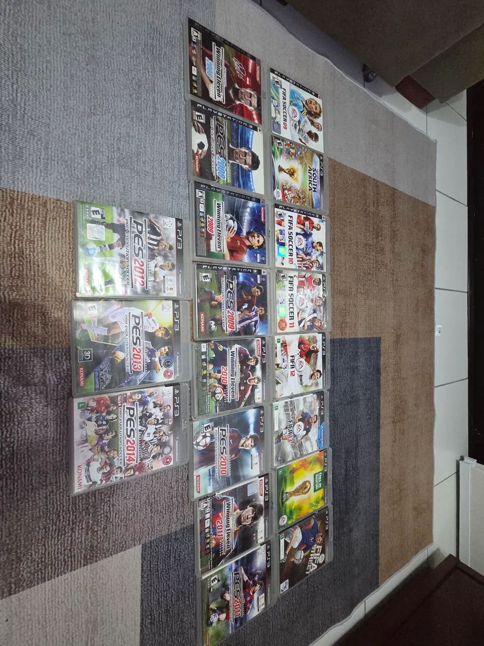 COLEÇÃO DE FIFA E PES COMPLETA DE PS3