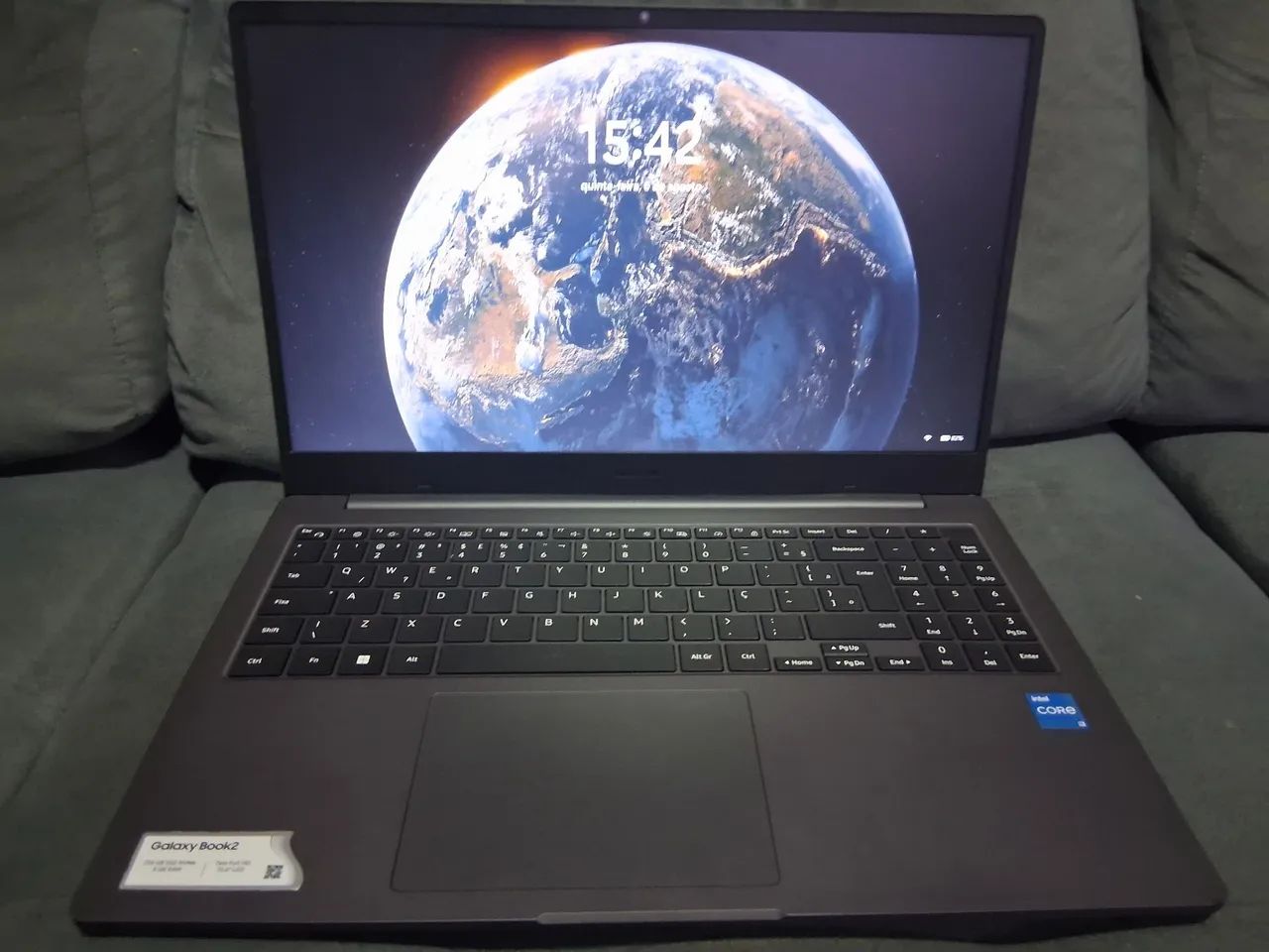 Notebook Galaxy book2 256gb 4gb ram
