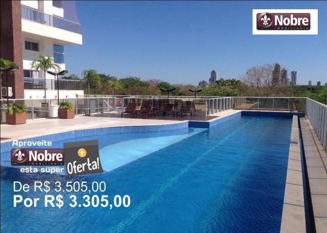 Apartamento com 4 dormitórios para alugar, 151 m² por r$ 3.805,00/mês - plano diretor sul
