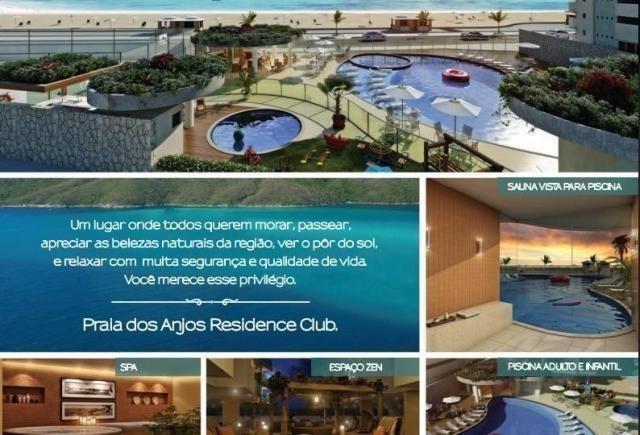Frente ao mar espetacular 02 e 03 quartos com 03 suites e Coberturas Praia dos Anjos - Foto 4