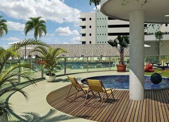 Frente ao mar espetacular 02 e 03 quartos com 03 suites e Coberturas Praia dos Anjos - Foto 7