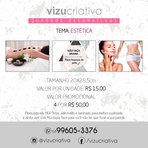 Quadros Decorativos a partir de R$15,00