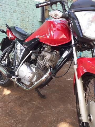 Vendo ou troco 125 2014 por carro dok ok - Foto 5