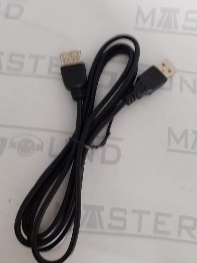 Cabo extensor usb. Macho X fêmea. Com 1,5 metros. Novo. 