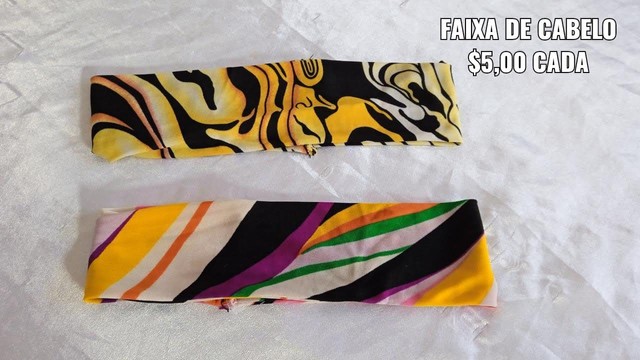 Faixa de cabelo e acessórios  - Foto 3