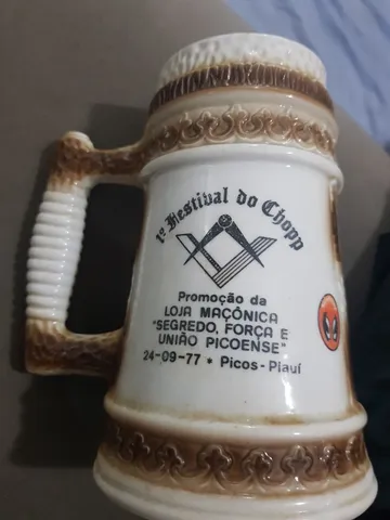 Caneca de Chopp Antiga, Canequinha Ceramarie Ltda Usado 85288065